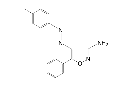 3-Amino-5-phenyl-4-(p-tolylazo)isoxazole