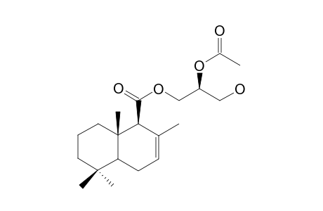 2-Acetoxyglycerol 2,5,5,8A-tetramethyl-1,4,5,6,7,8-hexahydronaphthalene-1-carboxylate