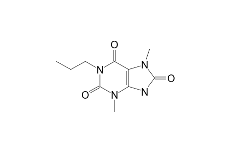 3,7-Dimethyl-1-propyl-9H-purine-2,6,8-trione