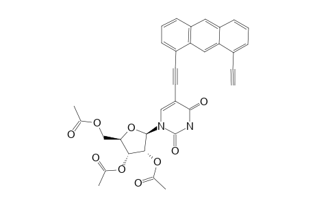 4-HYDROXYL-5-[(8-ETHYNYL-1-ANTHRACENYL)-ETHYNYL]-1-(2',3',5'-TRI-O-ACETYL-BETA-D-RIBOFURANOSYL)-PYRIMIDINE-2-ONE