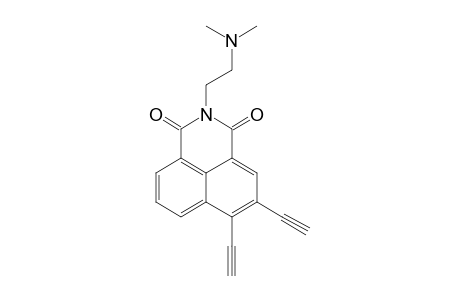 5,6-Diethynyl-2-N,N-dimethylaminoethylbenz[d,e]isoquinoline-1,3-dione