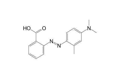 o-{[4-(dimethylamino)-o-tolyl]azo}benzoic acid