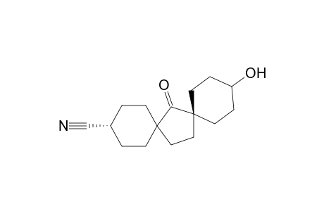 trans-11-Hydroxy-3-cis-cyano-7-oxodispiro[5.1.5.2] pentadecane