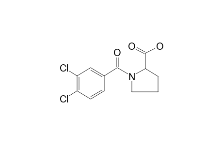 Pyrrolidine-2-carboxylic acid, 1-(3,4-dichlorobenzoyl)-