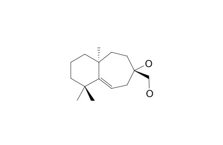 12-HYDROXY-WIDDROL;4-BETA-HYDROXYMETHYL-7-ALPHA,11-ALPHA,11-BETA-TRIMETHYLBICYCLO-[5.4.0]-UNDEC-1-EN-4-ALPHA-OL