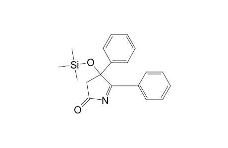 3,4-Dihydro-4,5-diphenyl-4-trimethylsilyloxy-2H-pyrrol-2-one