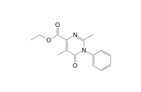 3,4-Dihydro-2,5-dimethyl-4-oxo-3-phenyl-6-pyrimidincarbonsaure-ethylester