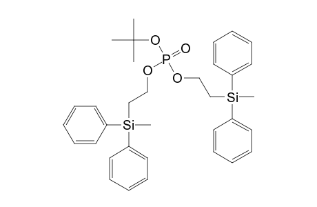 BIS-[2-(METHYL-DIPHENYLSILYL)-ETHYL]-tert-BUTYL-PHOSPHATE