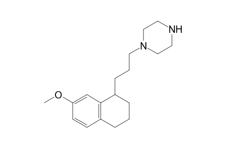 1-[3-(7-Methoxy-1,2,3,4-tetrahydronaphthalen-1-yl)propyl]piperazine