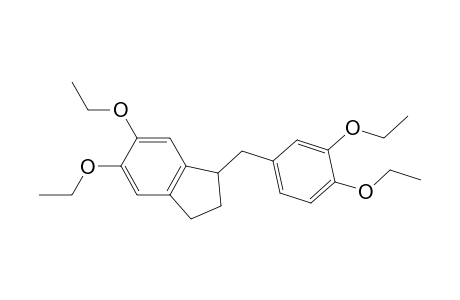 5,6-Diethoxy-1-(3,4-diethoxybenzyl)indane