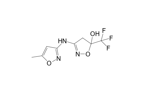 3-[(5-Methylisoxazol-3-yl)amino]-5-trifluoromethyl-5-hydroxy-4,5-dihydroisoxazole