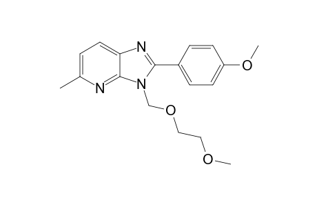 3-Methoxyethoxymethyl-2-(4-methoxyphenyl)-5-methyl-3H-imidazo[4,5-b]pyridine