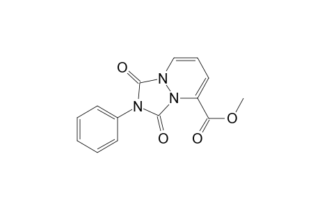 1,3-Diketo-2-phenyl-[1,2,4]triazolo[1,2-a]pyridazine-5-carboxylic acid methyl ester