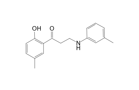 1'-[N-(3''-Methylphenyl)aminomethyl]-2-hydroxy-5-methylacetophenone