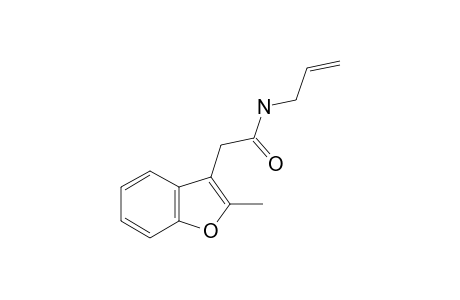 N-allyl-2-methyl-3-benzofuranacetamide