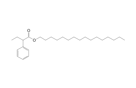 Butyric acid, 2-phenyl-, hexadecyl ester