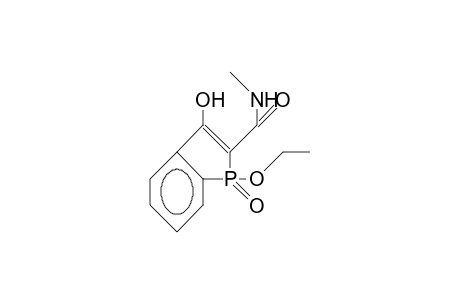 1-Ethoxy-3-hydroxy-2-acetamido-phosphindole-1-oxide