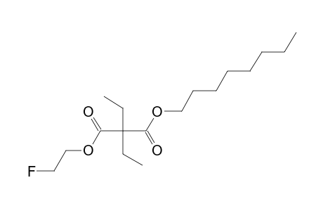 Diethylmalonic acid, 2-fluoroethyl octyl ester