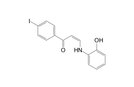 cis-3-(o-hydroxyanilino)-4'-iodoacrylophenone