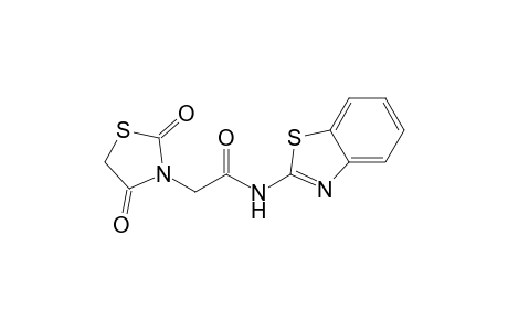N-(benzothiazol-2-yl)-2-(2,4-dioxothiazolidin-3-yl)acetamide