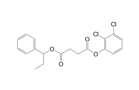 Succinic acid, 2,3-dichlorophenyl 1-phenylpropyl ester