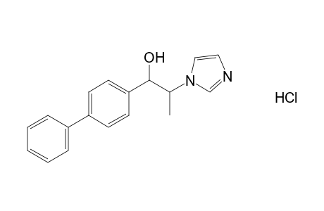 alpha-(4-biphenylyl)-beta-methylimidazole-1-ethanol, monohydrochloride