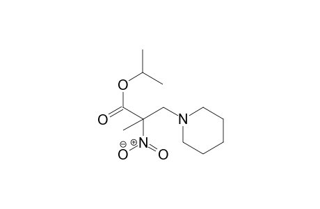 Isopropyl 2-methyl-2-nitro-3-(piperidin-1-yl)propanoate