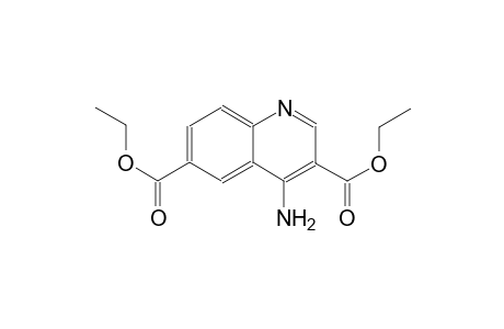 3,6-quinolinedicarboxylic acid, 4-amino-, diethyl ester