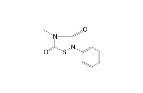 4-methyl-2-phenyl-1,2,4-thiadiazolidine-3,5-dione