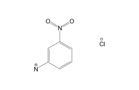 m-nitroaniline, hydrochloride