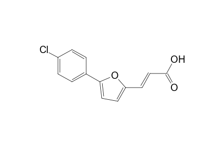 (E)-3-[5-(4-chlorophenyl)-2-furanyl]-2-propenoic acid