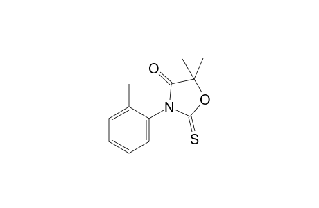 5,5-dimethyl-2-thio-3-o-tolyl-2,4-oxazolidinedione