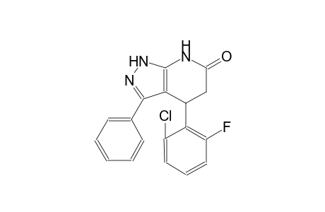 6H-pyrazolo[3,4-b]pyridin-6-one, 4-(2-chloro-6-fluorophenyl)-1,4,5,7-tetrahydro-3-phenyl-