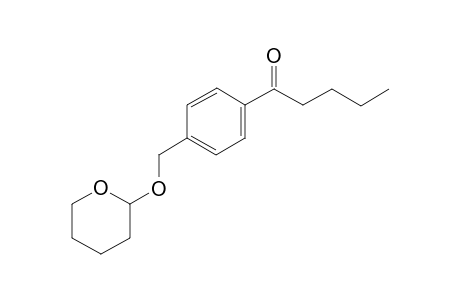 1-(4-(((Tetrahydro-2H-pyran-2-yl)oxy)methyl)phenyl)pentan-1-one