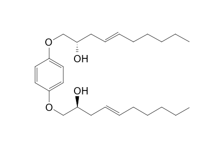 1,4-Bis((E)-2-Hydroxy-4-decen-1-yloxy)benzene