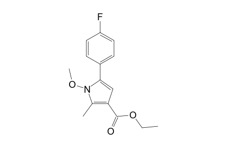 Ethyl 5-(4-fluorophenyl)-1-methoxy-2-methyl-1H-pyrrole-3-carboxylate
