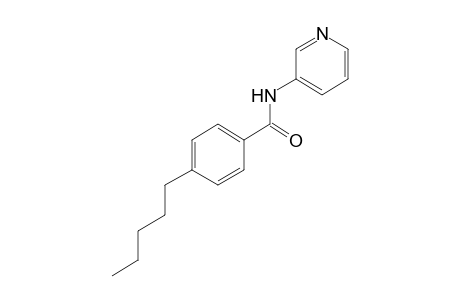 p-pentyl-N-3-pyridylbenzamide