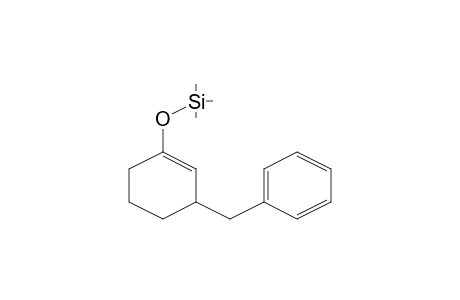 Cyclohexene, 3-benzyl-1-(trimethylsilyloxy)-
