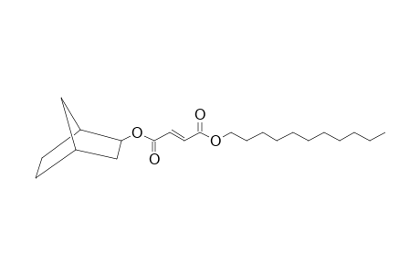 Fumaric acid, 2-norbornyl undecyl ester