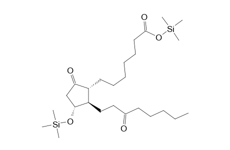 Prostaglandin E2 <13,14-dihydro-15-keto->, di-TMS