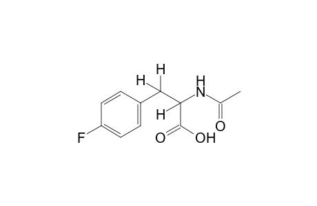 N-acetyl-3-(p-fluorophenyl)alanine