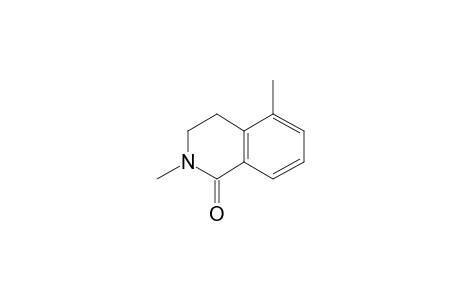 5-Methyl-3,4-dihydro-1(2H)-isoquinolinone, N-methyl