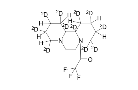 1-Butyl-2-trifluoroacetyl-2-azaperhydroquinolizine-D11