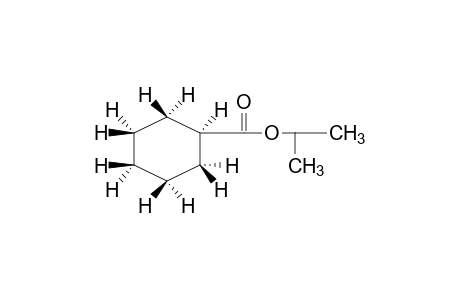 cyclohexanecarboxylic acid, isopropyl ester