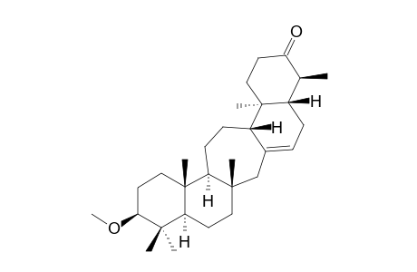 NORSERRATENE-30-NOR-3-BETA-METHOXYSERRAT-14-EN-21-ONE