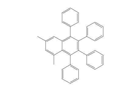 5,7-Dimethyl-1,2,3,4-tetraphenylnaphthalene