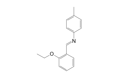 N-(o-ethoxybenzylidene)-p-toluidine
