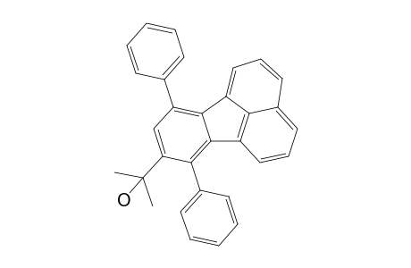 8-(1'-Hydroxy-1'-methylethyl)-7,10-diphenylfluoranthene