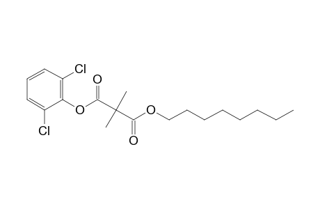 Dimethylmalonic acid, 2,6-dichlorophenyl octyl ester