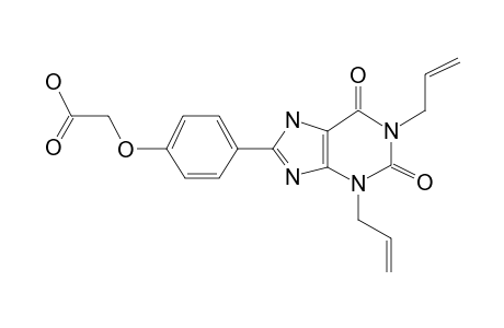 Xanthine, 1,3-diallyl-8-[4-carboxymethoxypheny]-